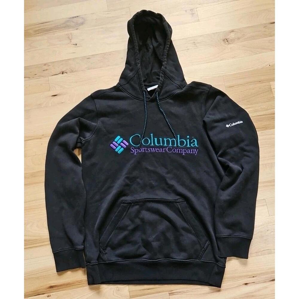 Columbia Sportswear‎ South Lake Logo Hoodie Small Black